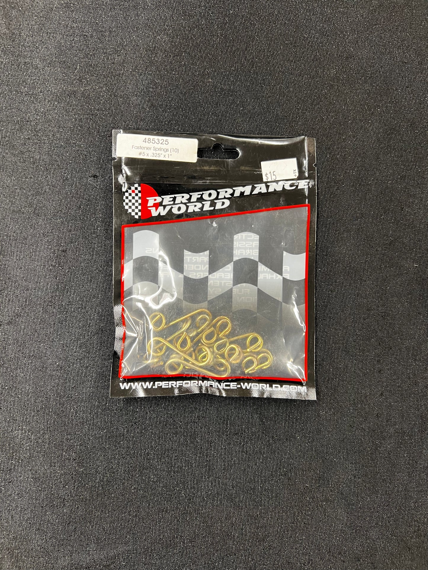 485325 1" X .325" FASTENER SPRINGS 10/PK