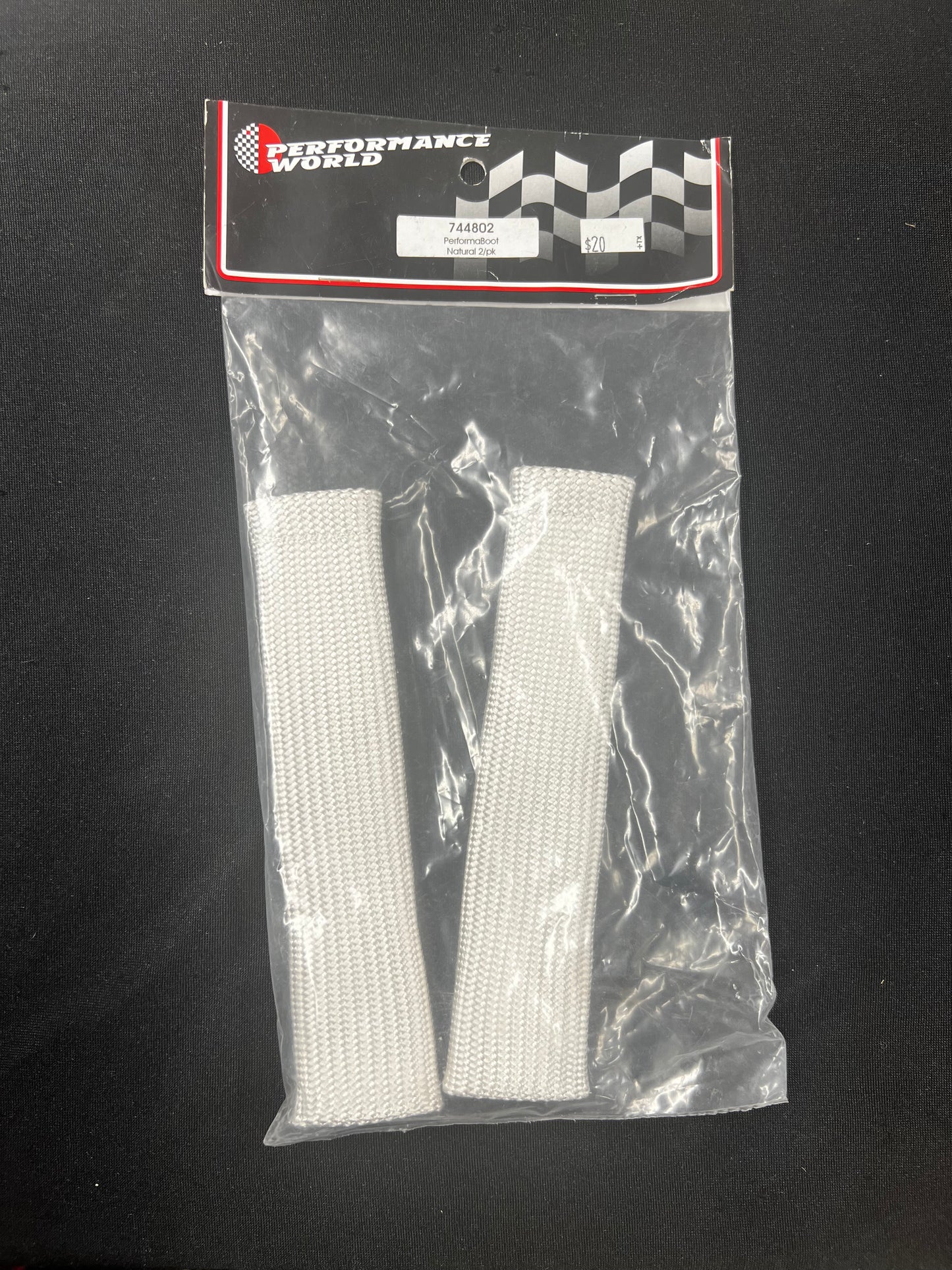 744802 PERFORMABOOT SPARK PLUG BOOT PROTECTORS TAN 2/PK