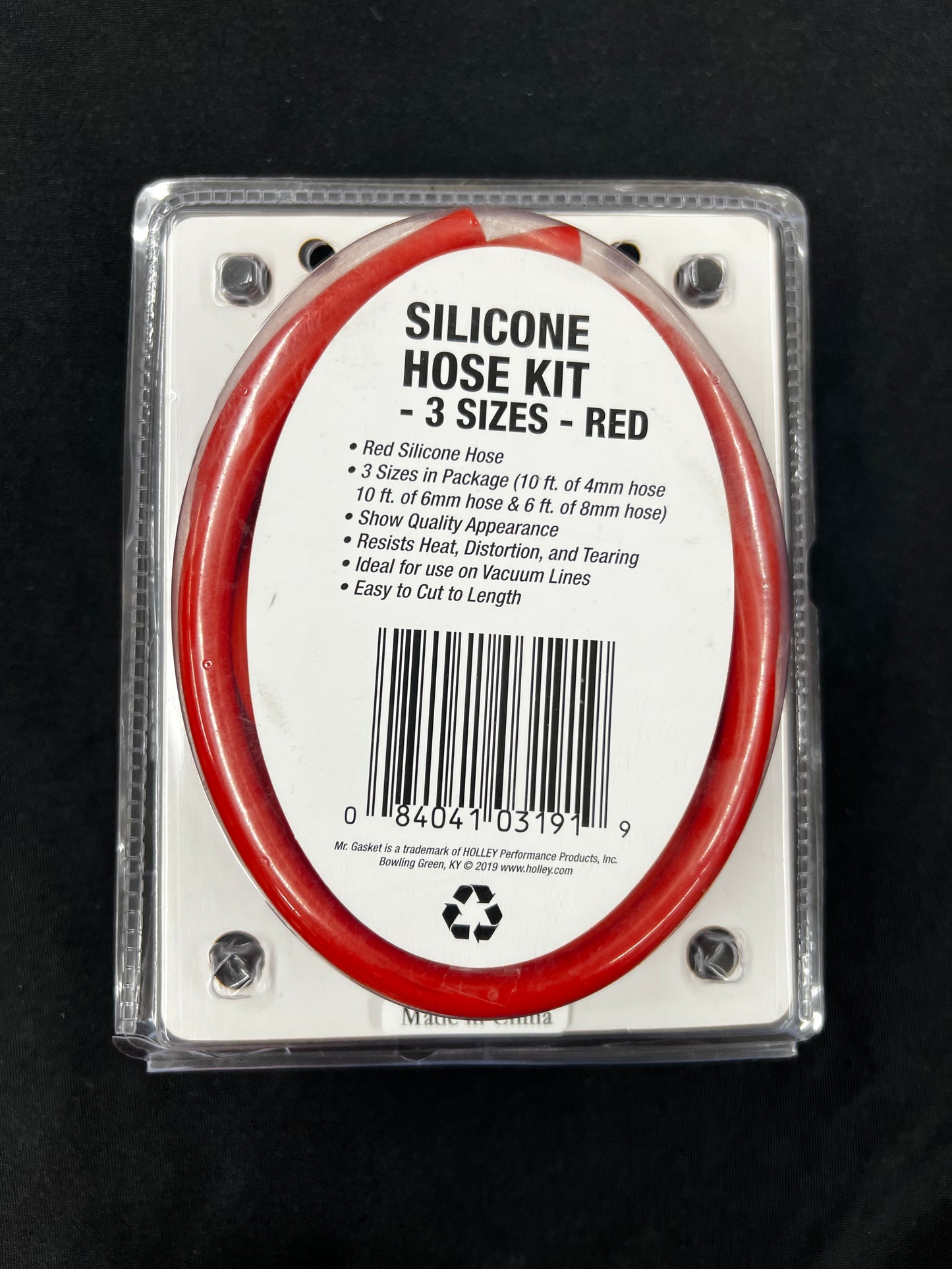 Mr. Gasket 4524 HOSE KIT,SILICONE RED