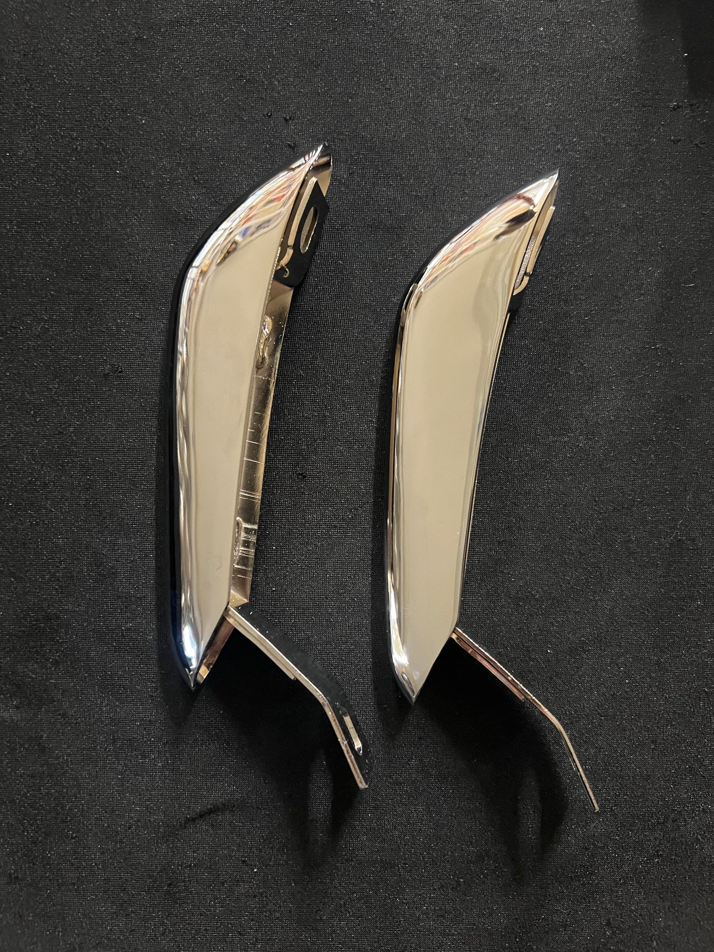 1964-66 Rear Chrome Bumper Guards (pair)