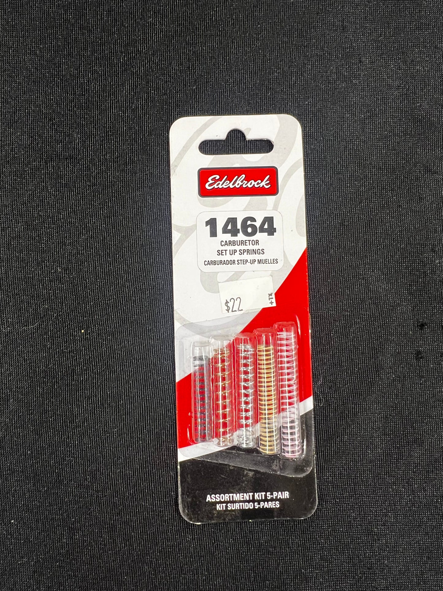 Performer Step-Up Spring Assortment #1464 Includes 5 Different Springs (5 Pairs)