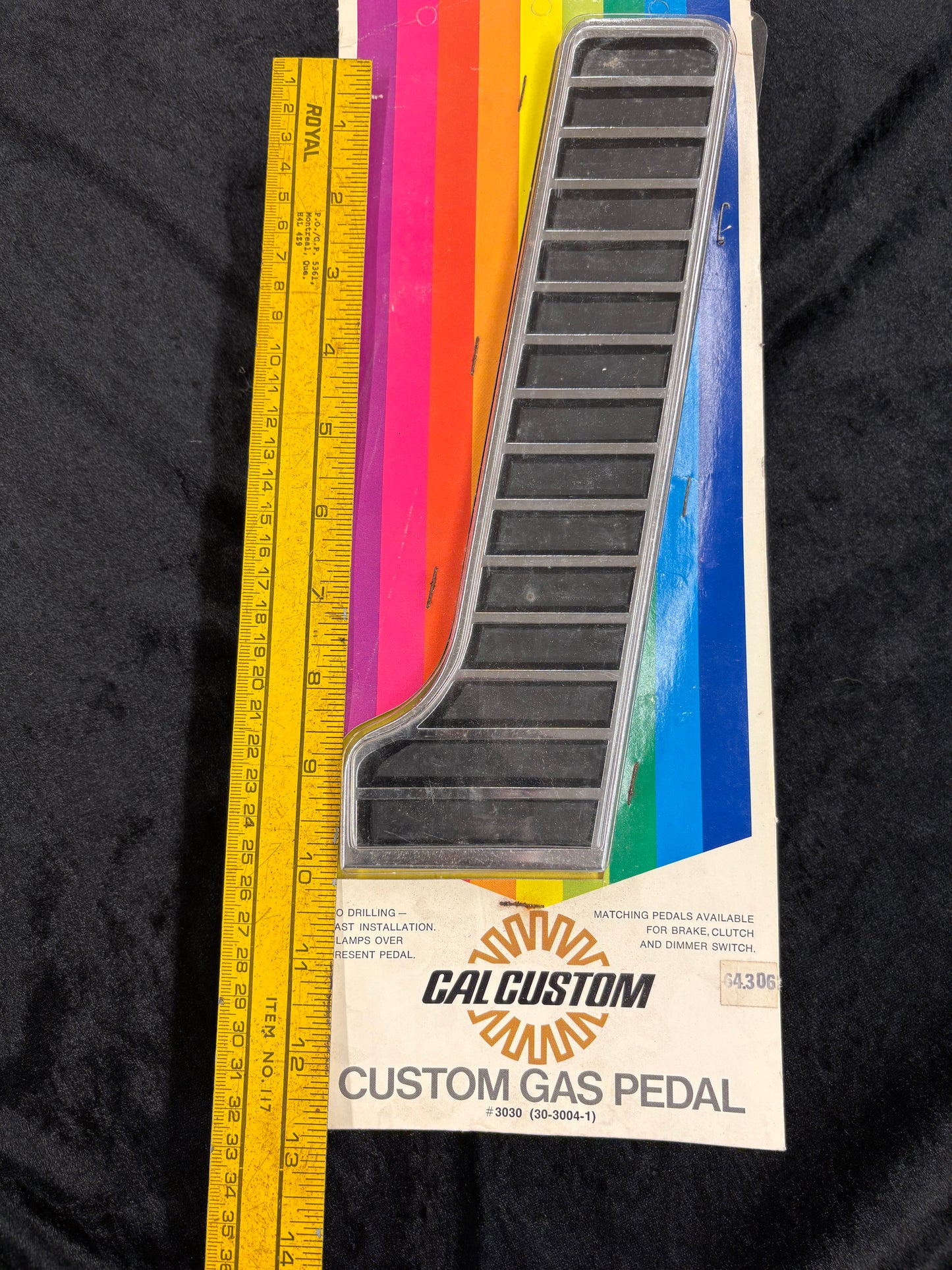 CAL CUSTOM CUSTOM GAS PEDAL