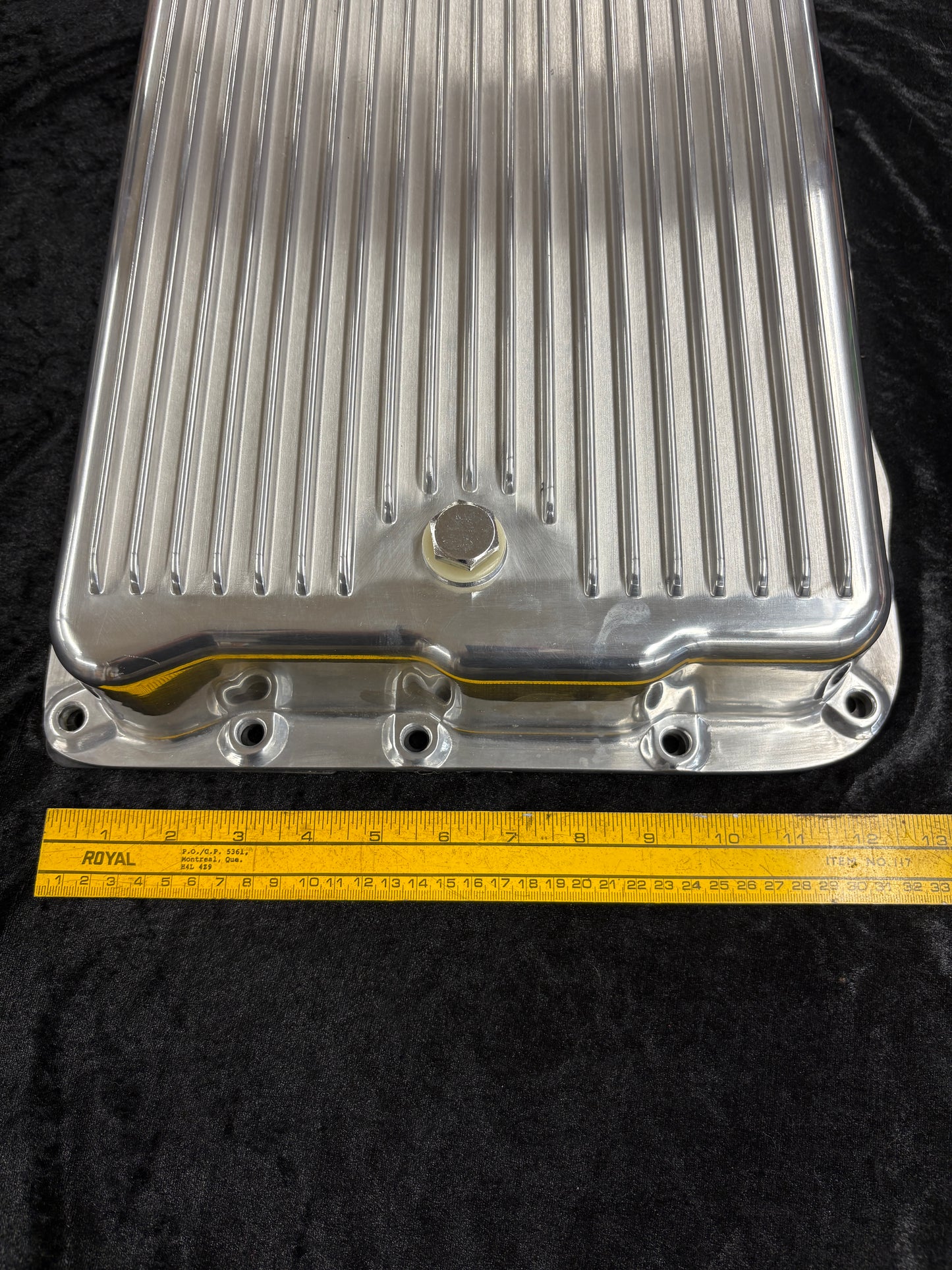 700 Polished Die-Cast Aluminum Pan