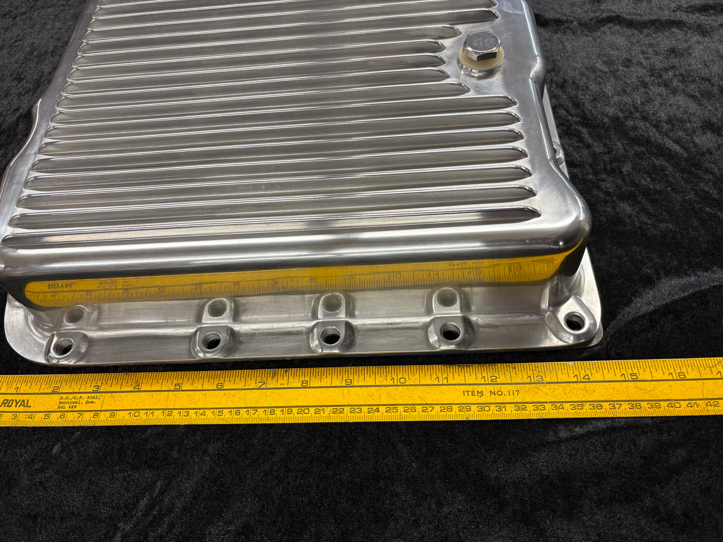 700 Polished Die-Cast Aluminum Pan