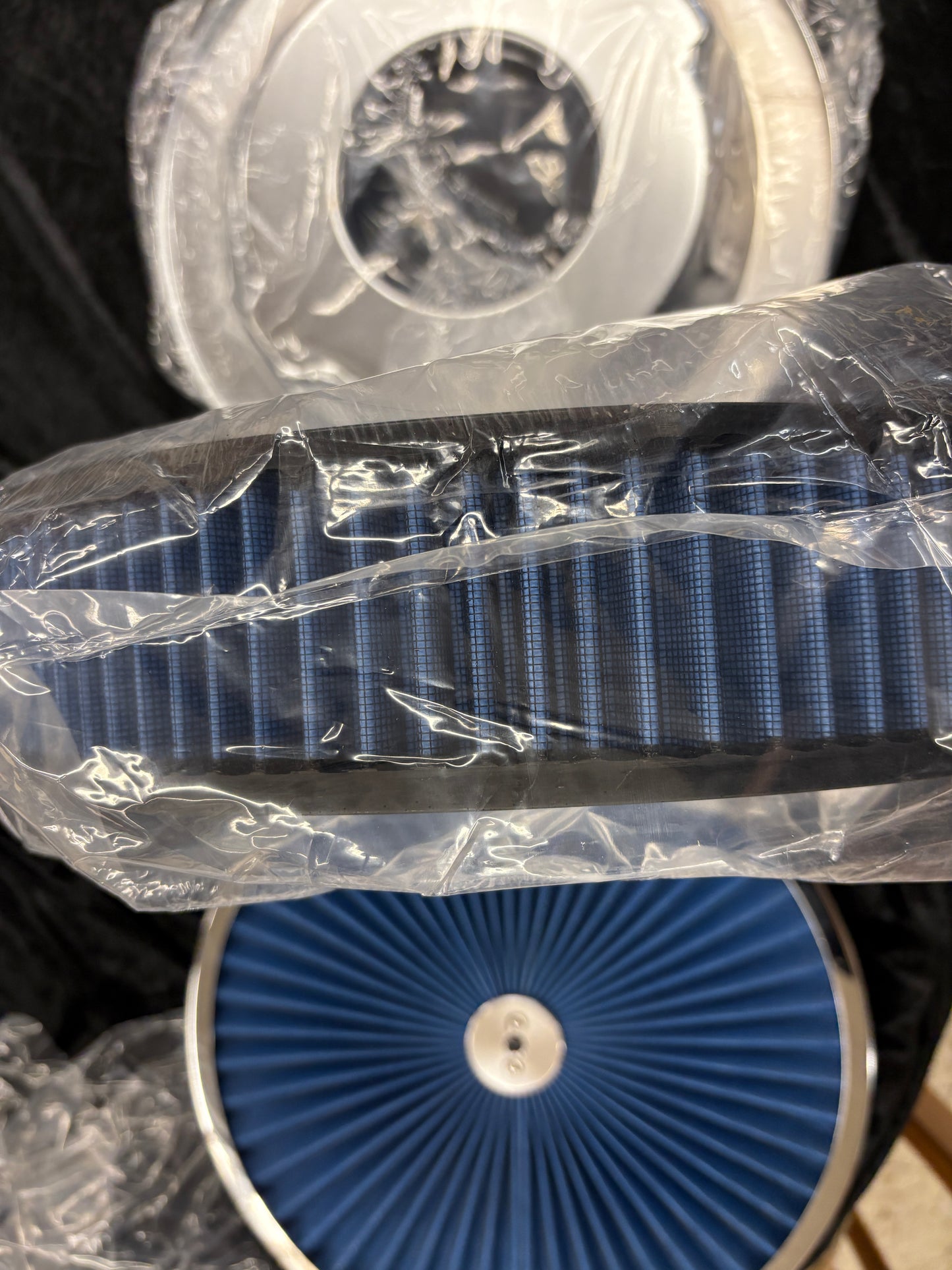 BLUE AIR CLEANER SET