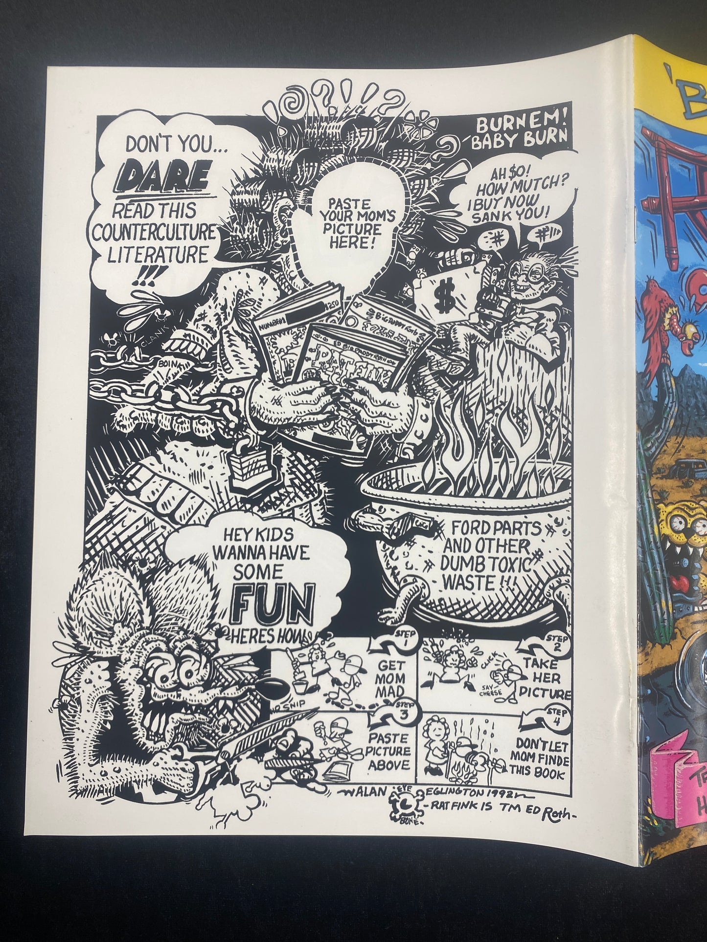 RAT FINK COLORING BOOK