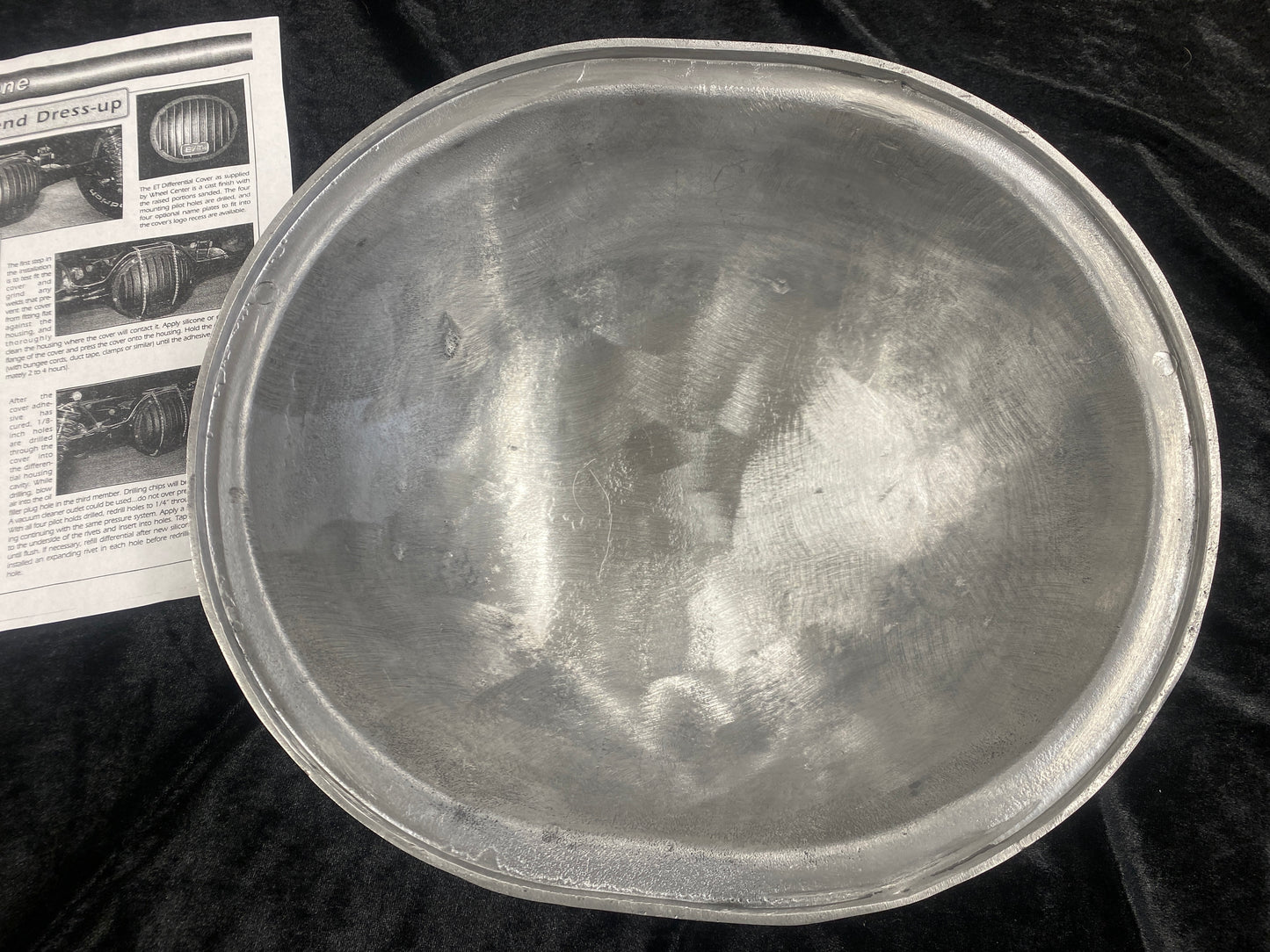 Polished Ford 9" Differential Housing Covers