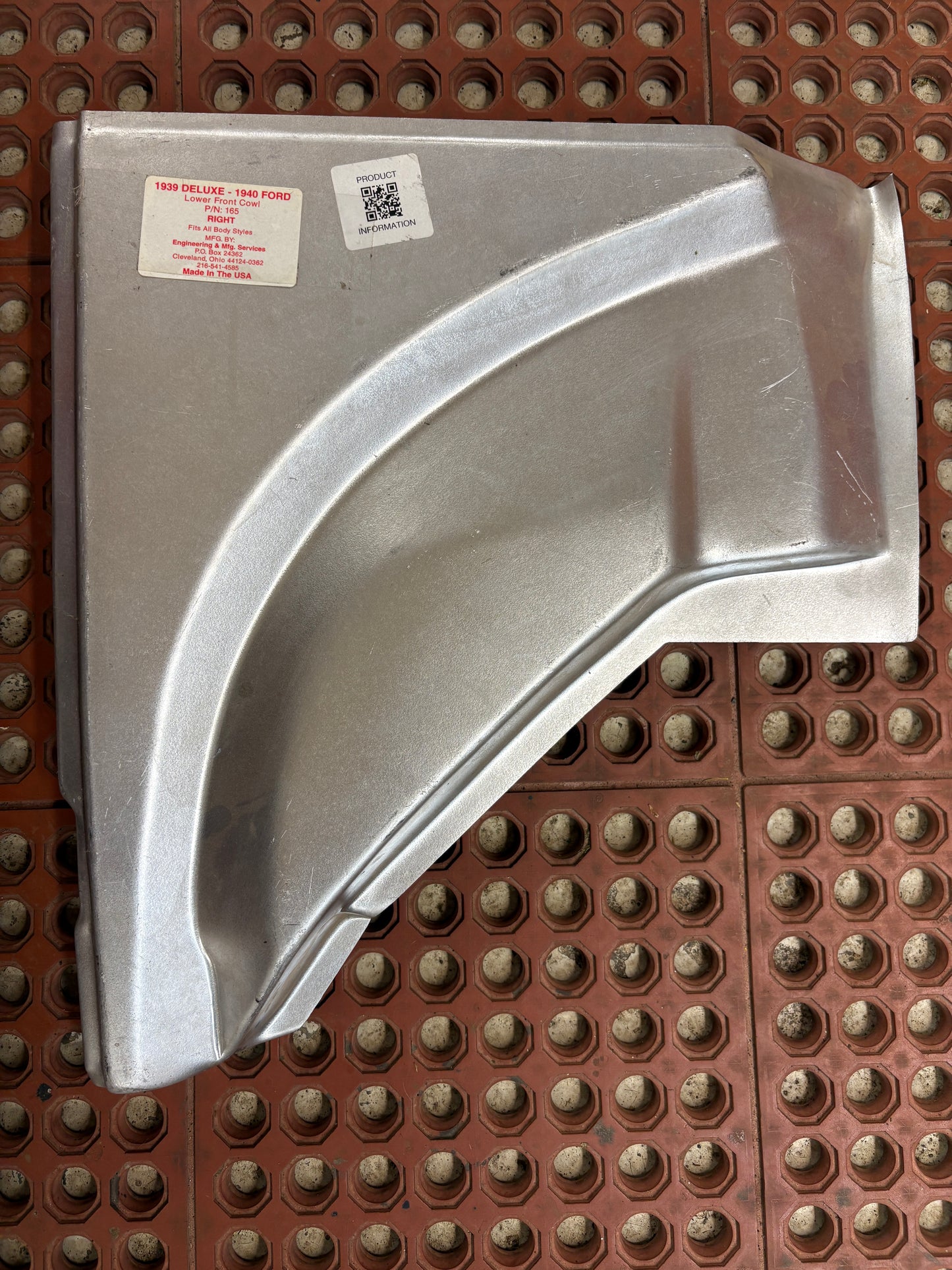 1939-40 Ford Lower Cowl Patch Panels L & R
