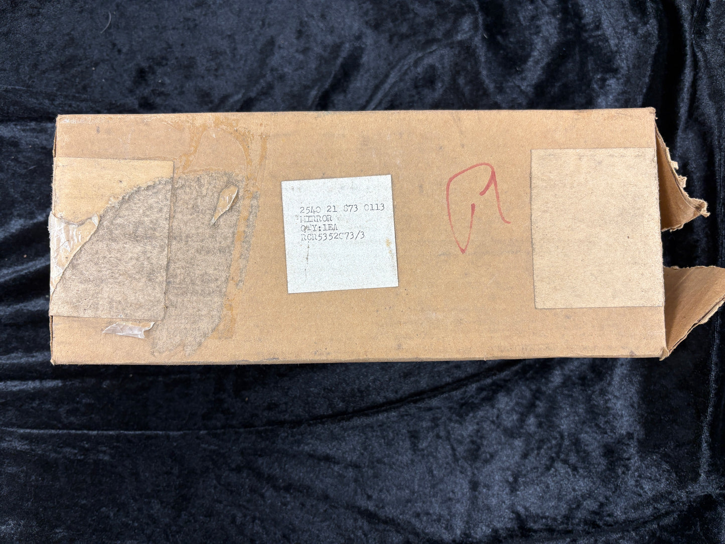 911582 1970-82 GM 10 In Inner Rear View Mirror, Day/Night