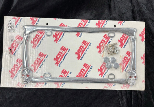 SKULL LICENSE PLATE FRAME