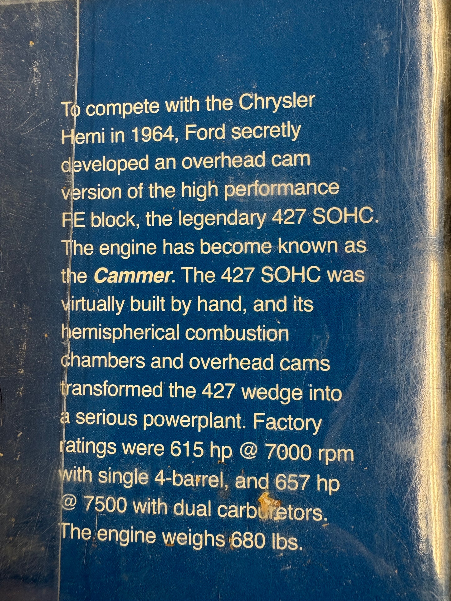 Liberty Classics Ford 427 SOHC Engine (Model 84025) NEW