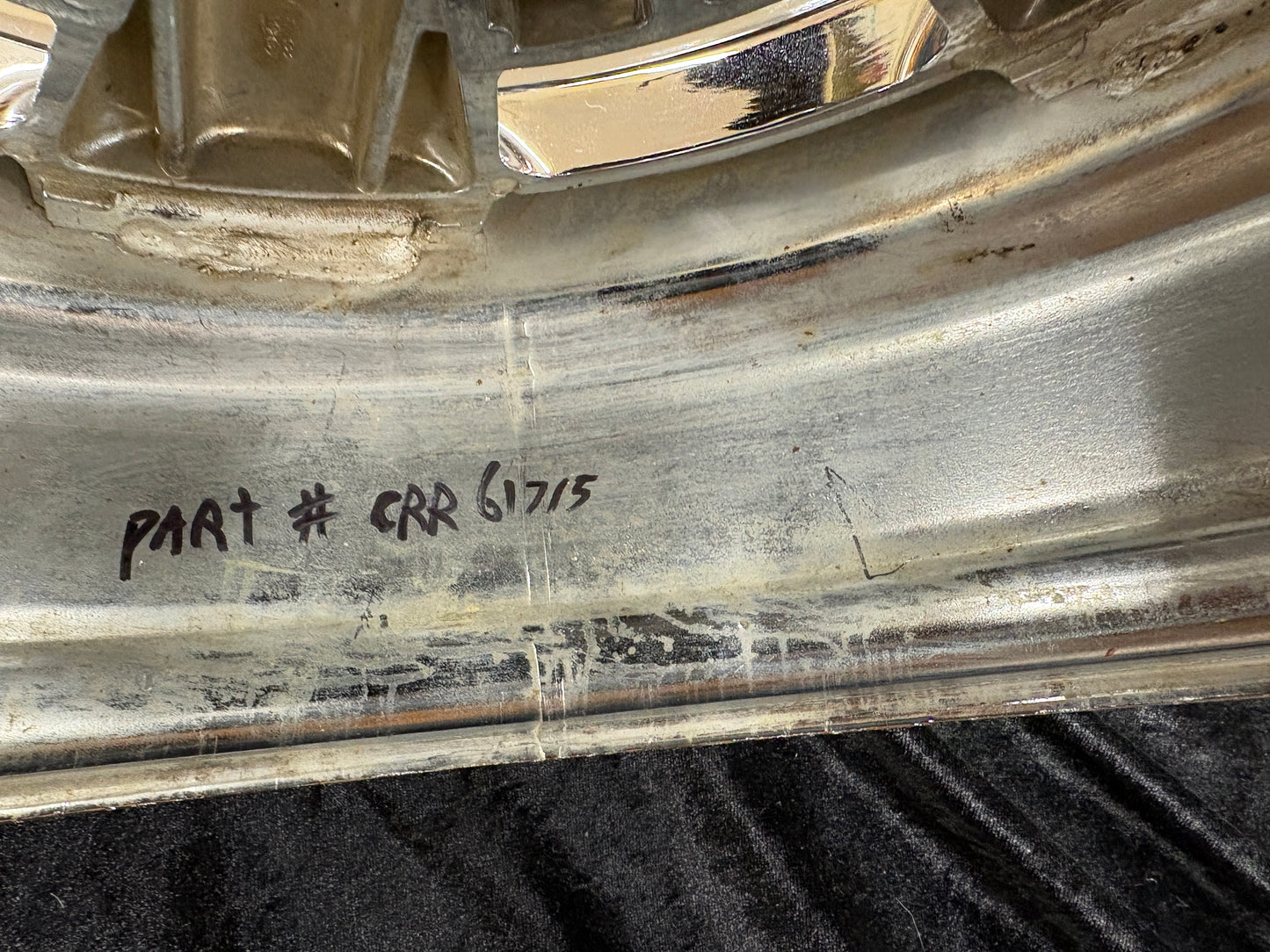 Cragar 61C Series S/S Super Sport Chrome Wheels 15x7 (used)