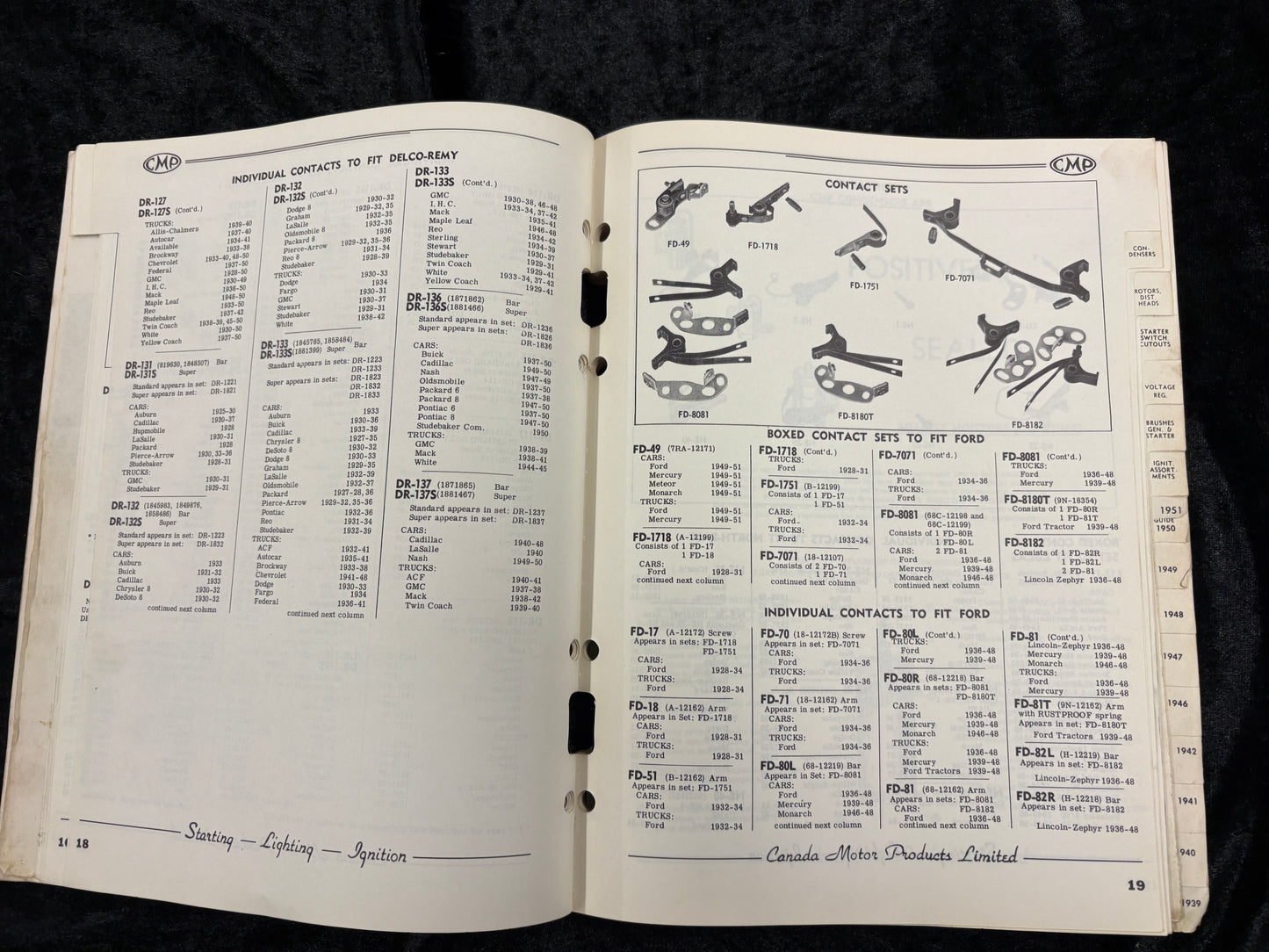 Canada Motor Products Catalogue number 51
