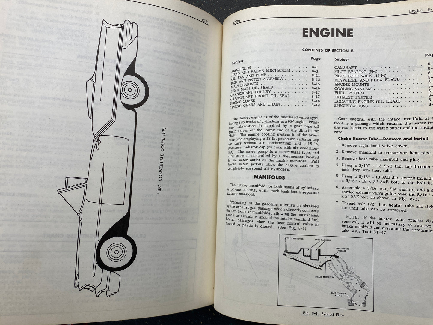 ORIGINAL 1957 OLDSMOBILE SHOP MANUAL