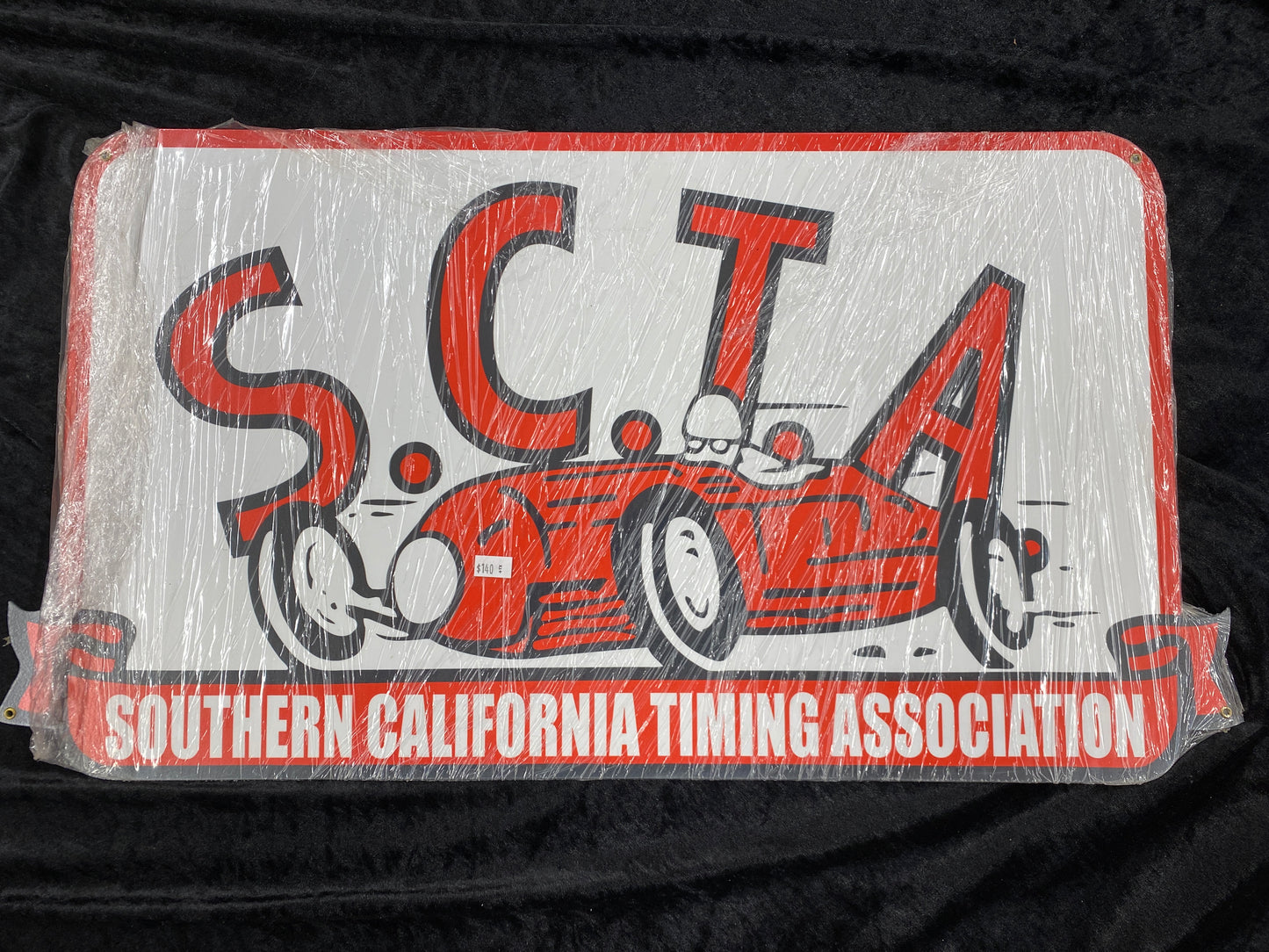 SCTA ROADSTER METAL SIGN