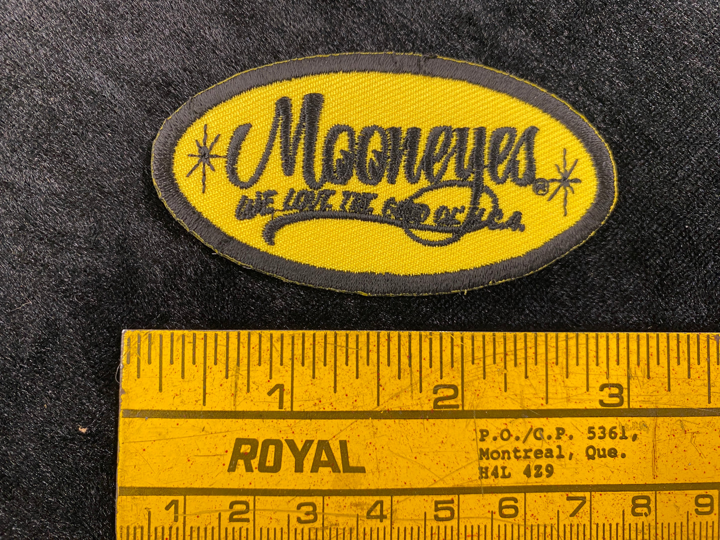 Oval Mooneyes Patch