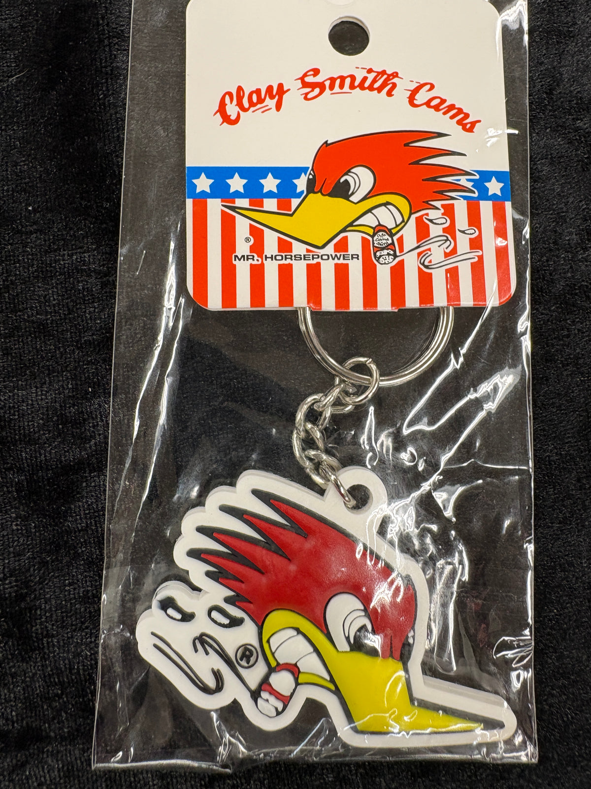 Clay Smith Rubber Key Chain