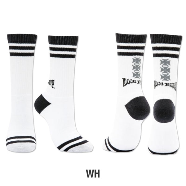 MOON Equipped 3 Iron Cross Reflector Socks