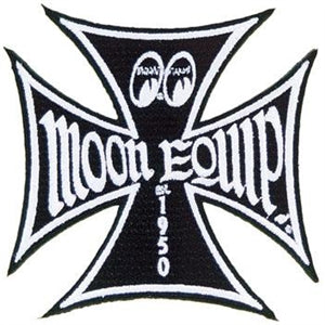 Maltese Iron Cross Moon Equip Patch - Black 0Reviews