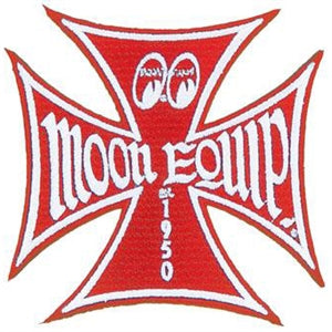 Maltese Iron Cross Moon Equip Patch - Black 0Reviews