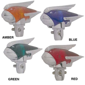 Retro Design Antenna Toppers CHROME