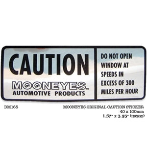 Mooneyes Caution Sticker