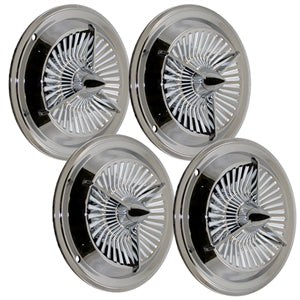Polara "Jet Fan" Hub Caps - 15"