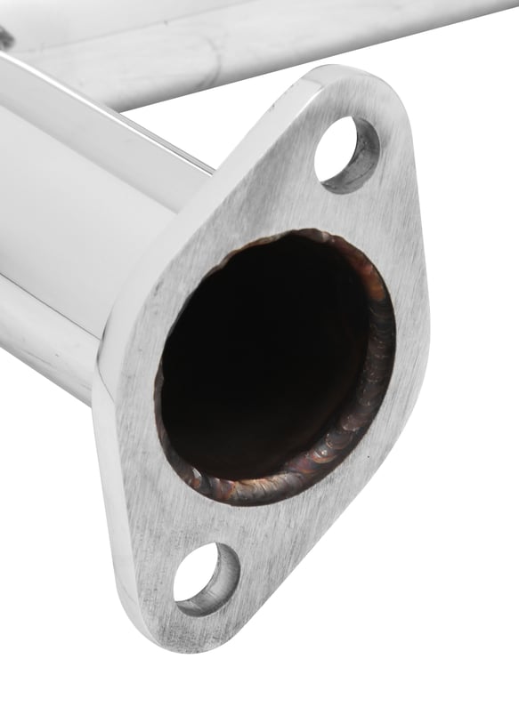 FLOWTECH FLATHEAD REAR EXIT BLOCK HUGGER HEADERS