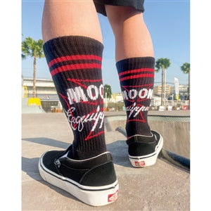 MOON Equipped Iron Cross Socks
