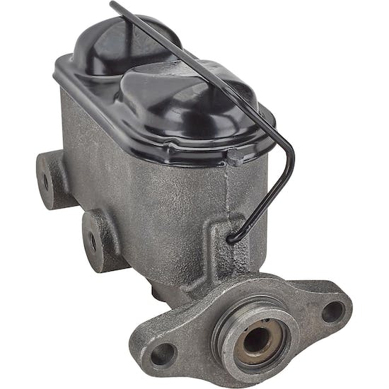 Speedway Dual Feed Brake Master Cylinder, 1 Inch Bore