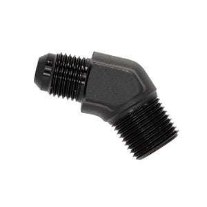 8AN TO 3/8" NPT ADAPTER 45 DEGREE