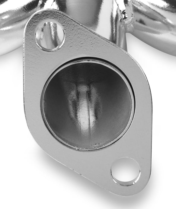 Flowtech 12702-7FLT Flathead Center Exit Block Hugger Header