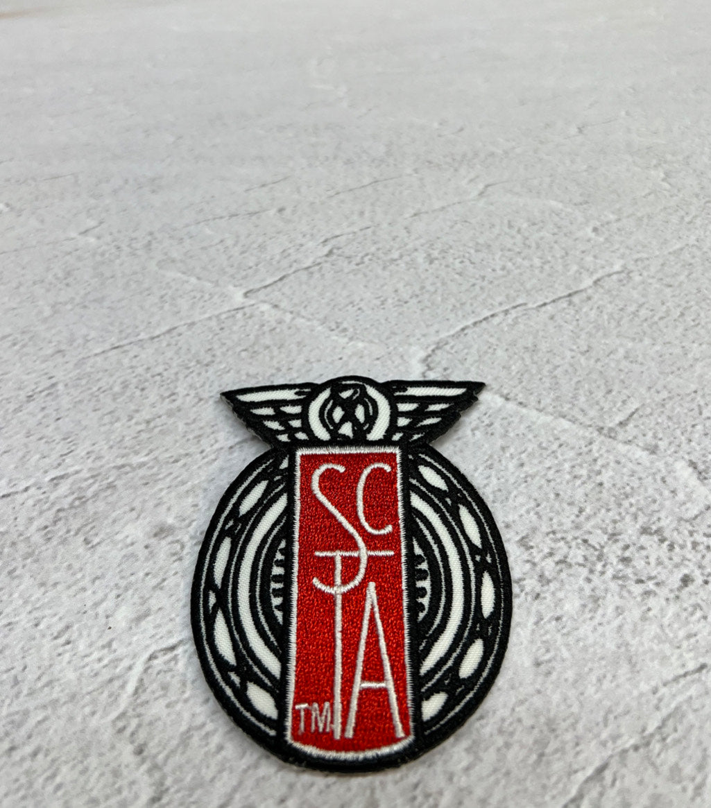 S.C.T.A. EMBROIDERED PATCH – ROUND