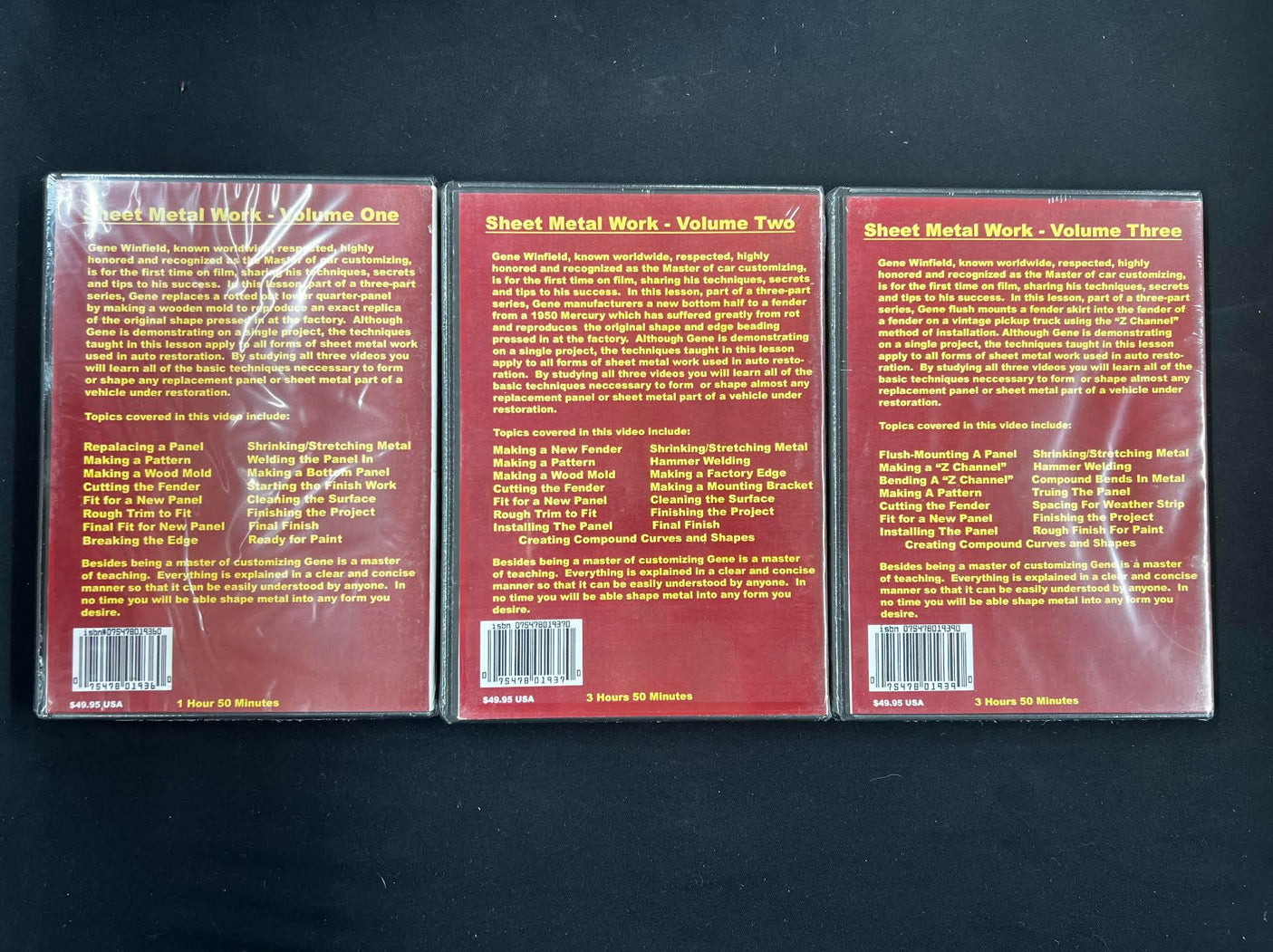 Gene Winfield DVD (3 DVD set)