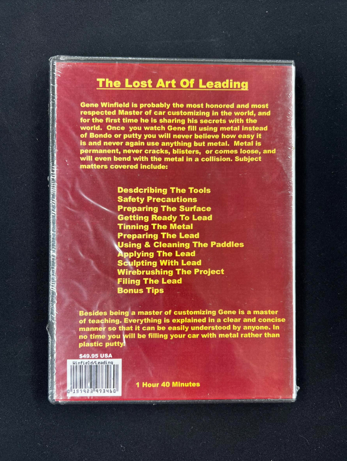 Gene Winfield The Lost Art of Leading DVD