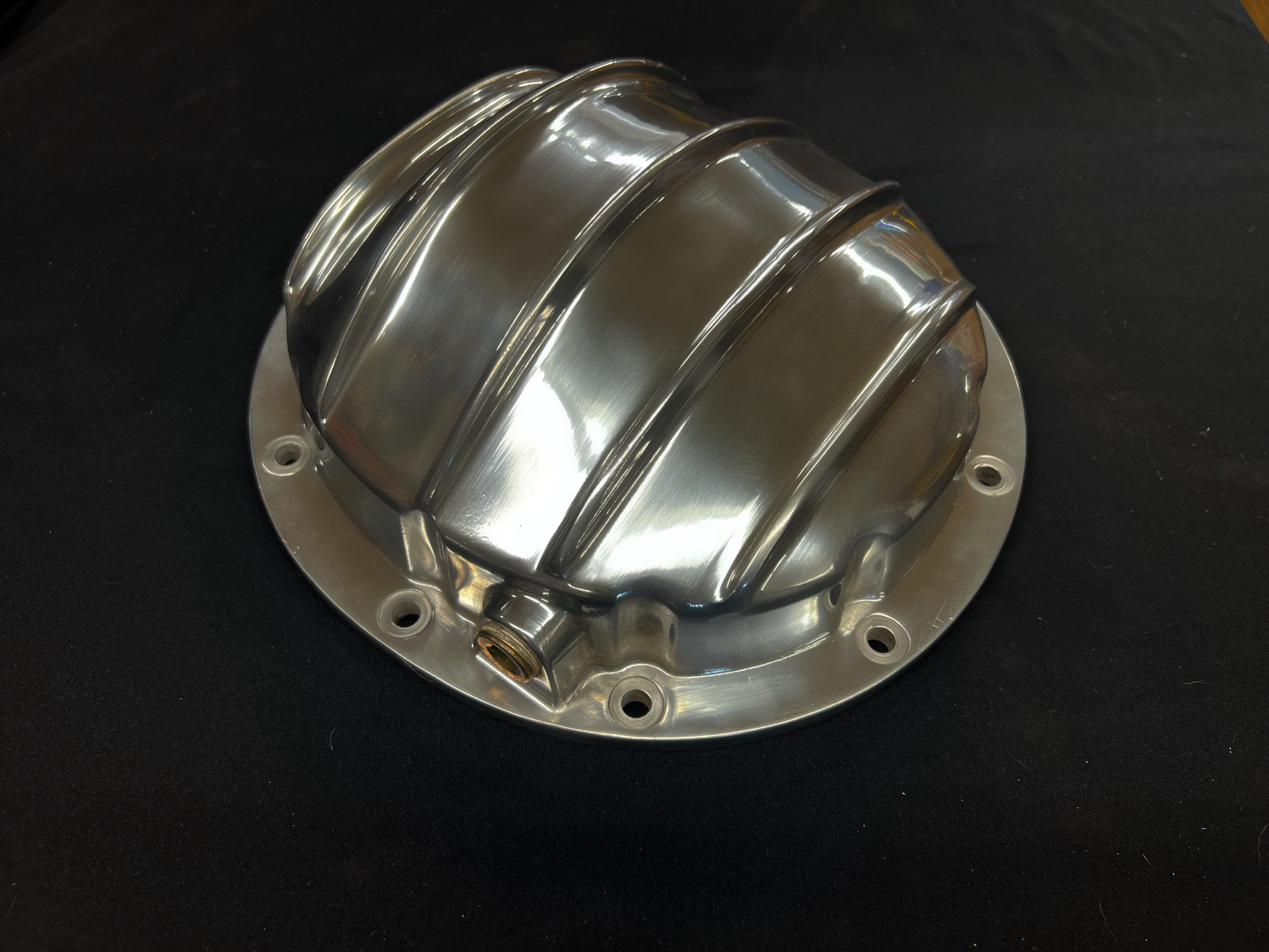 GM Chevy 10 Bolt Polish Aluminum Rear Differential Cover-8.5