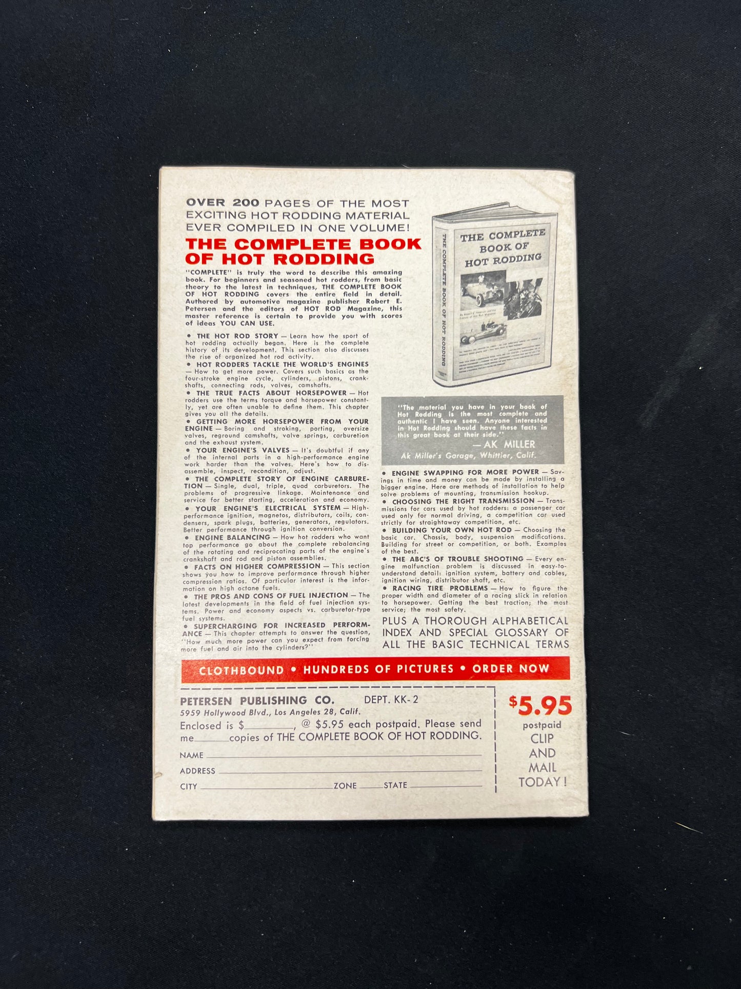 Custom Cars Magazine July 1959