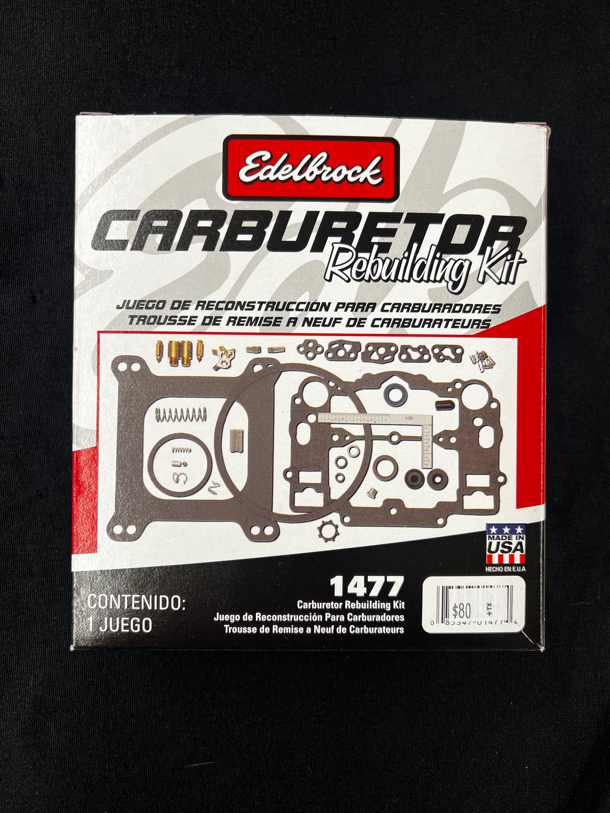 Kit Ricostruzione Carburatore Edelbrock 1406 - Compatibile Con Ricambio 1477 - Foto 1
