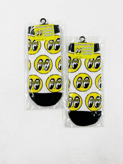 MOONEYES EYEBALL Ladies Ankle Socks
