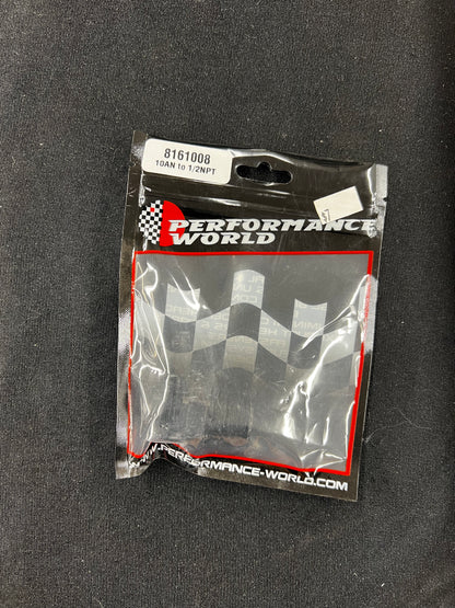 10AN TO 1/2" NPT ADAPTER STRAIGHT