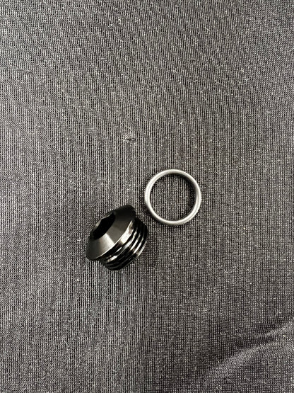 10AN ORB SLIMLINE MALE PLUG 1/PK