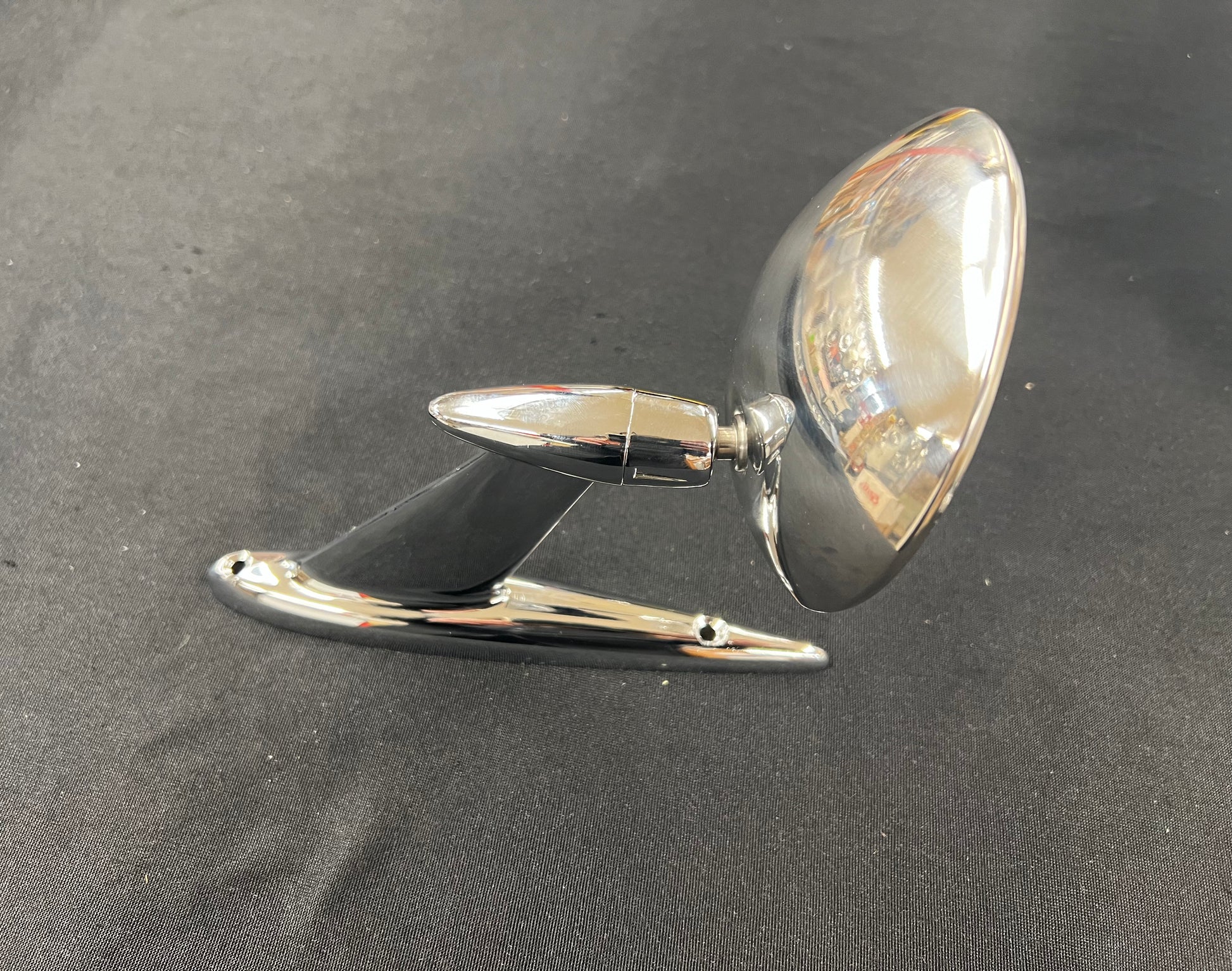 Rear View Mirror - Outside - 2 Hole - W/Script - 1952-64 Ford Cars ...