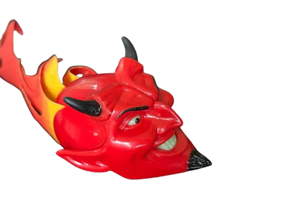 DEVIL Vintage Style ANTENNA TOPPER - Hot Rod Antenna top - Vintage antenna top - Car arial topper - Devil antenna top - Rat Rod antenna top