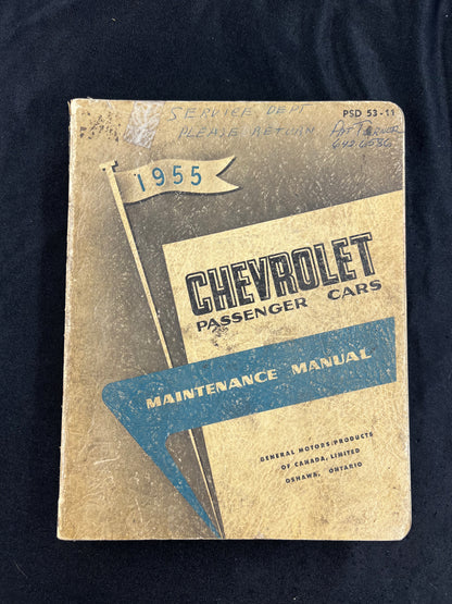 1955 CHEVY CAR BEL AIR NOMAD CORVETTE MORE SHOP SERVICE MANUAL