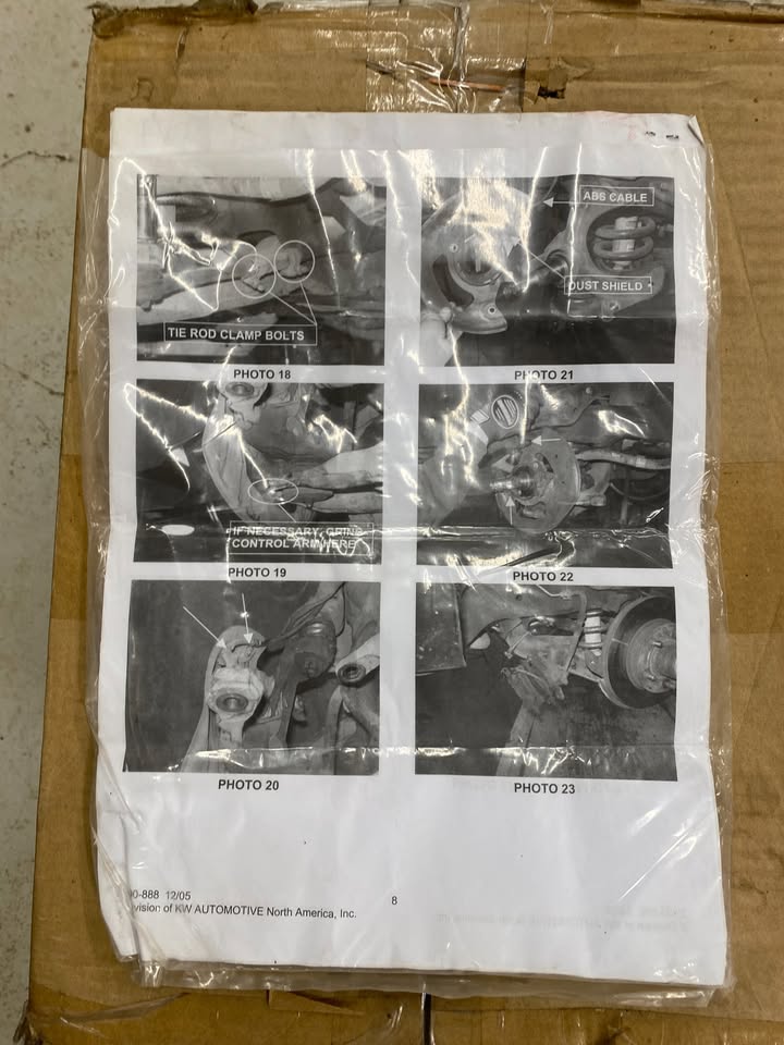 Belltech Front Spindles 2100