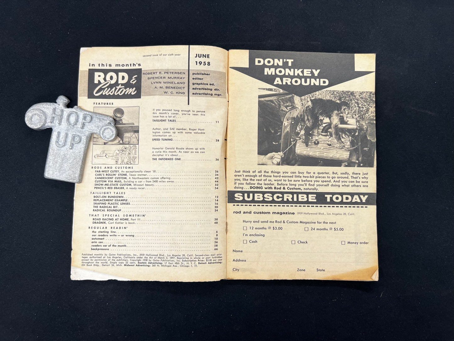 Rod & Custom Magazine June 1958