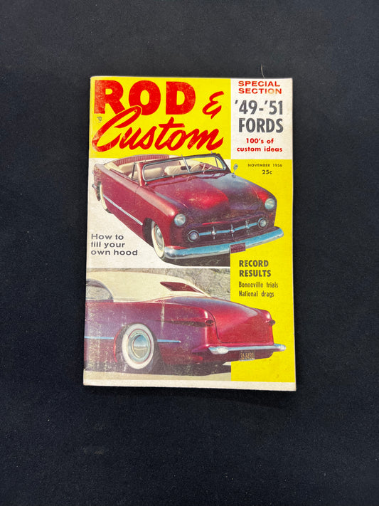 Rod & Custom Magazine November 1956