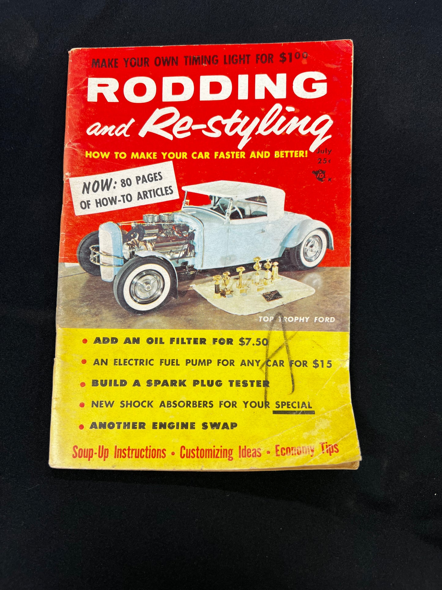 Rodding and Re-styling Magazine July 1956