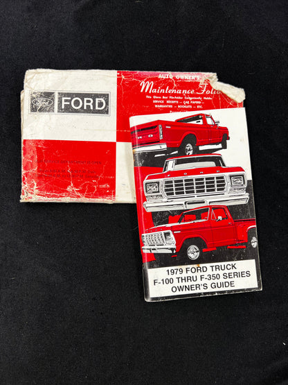 1979 Ford Truck F-100 thru F-350 Series Owner's Manual