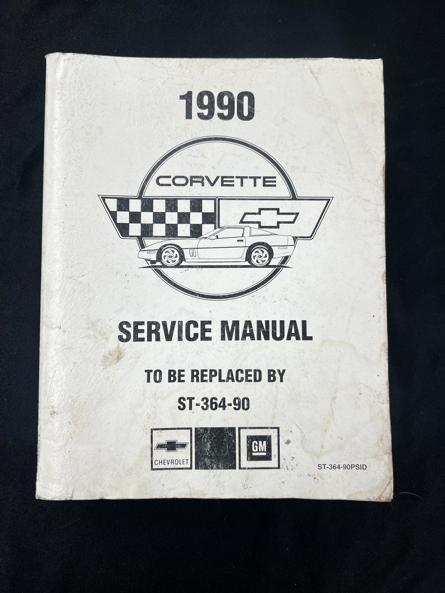 Original 1990 Corvette Repair Shop Manual
